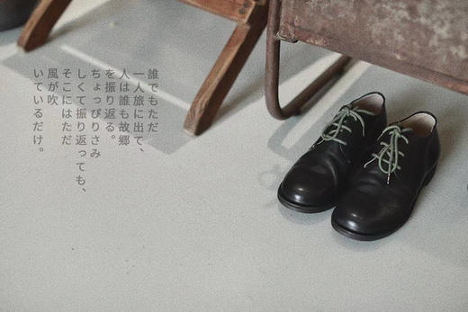 shoe&sewn 神户黑色水牛皮手工绿鞋带 jan（预售） 商品图1