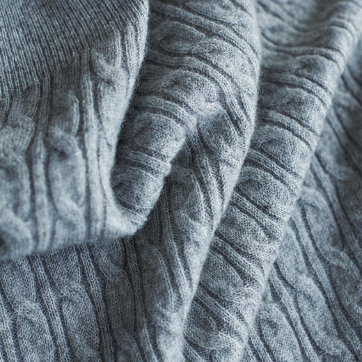 【高货wl】全新升级【铂金会员211/天猫279/差价68】(33816)洛诗琳秋冬新款法式重工珍珠镶钻圆领钩花针织套头针织女 商品图4