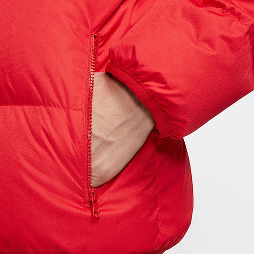【库存有限 无货将做退款】耐克男羽绒服红色24冬保暖夹克Therma-FIT面包服加绒FZ5029-657 商品图3
