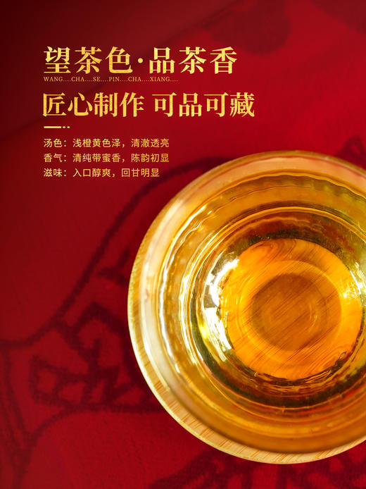 【现货速发】湖畔居金蛇献瑞蛇年生肖纪念茶饼紧压白茶350g茶叶礼盒装新年送礼 商品图3