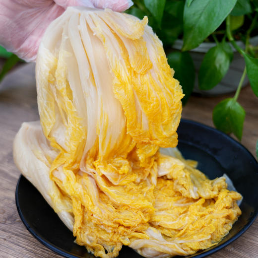 【无防腐剂】传统老酸菜味道正宗  独立包装 1kg 新鲜腌制东北酸菜 商品图4