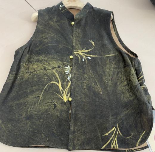 【抖音专属}中式马甲（24804008-洗砚池新中式马甲（24804008-洗砚池-高定款） 商品图0