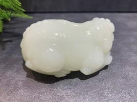 【御珠宫坊·传承系列】羊脂白玉貔貅