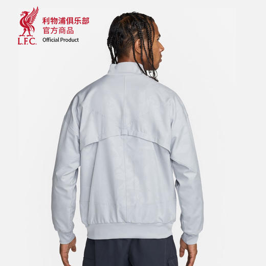 【官网同款】利物浦俱乐部 | 灰色运动夹克足球迷立领外套潮流 商品图1