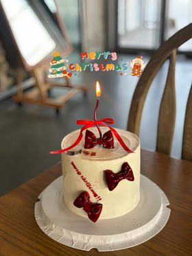 红色中国“结” · 奶油蛋糕