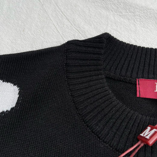 【秒杀价已调 直接拍】骨折价 max今年专柜再续辉煌 绵羊毛 提花纯羊毛 圆领羊毛衫 商品图12