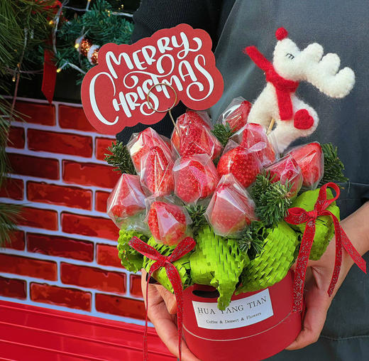 圣诞限定 ｜开心莓一天 · 花桶 商品图0