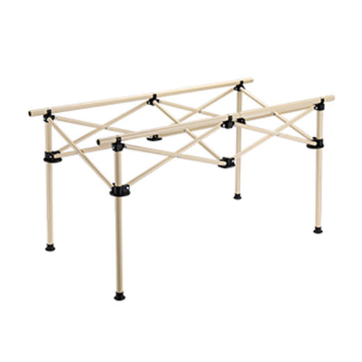 徽羚羊 云韧 碳钢 折叠长桌 95cm 卡其色HLY-ZDZ-23001 商品图5