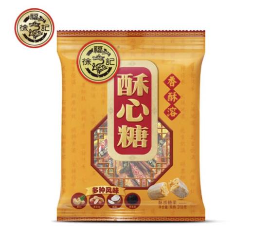 徐福记酥心糖袋装306g 商品图1