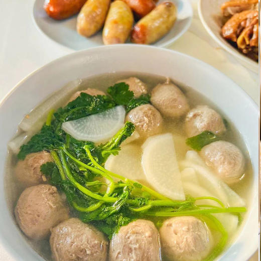 【地道潮汕牛肉丸&牛筋丸】85%牛肉+10%猪肉 鲜嫩Q弹爆汁 炖煮涮火锅都好吃！ 商品图13