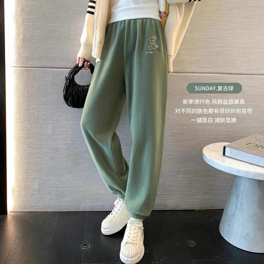 【59元起2条】可外穿秋冬奥利绒慵懒家居暖暖裤 加绒加厚双面绒亲肤柔软休闲裤保暖 商品图1