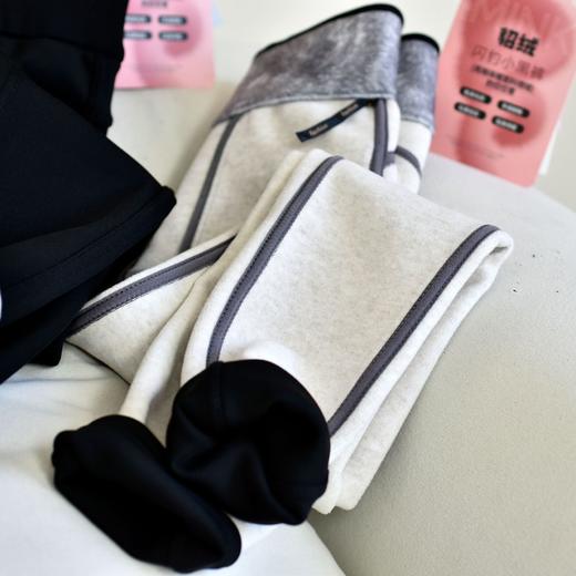 【加厚貂绒高腰小黑裤】【专柜品质】冬季女装高腰紧身加绒加厚收腹芭比外穿小黑裤 商品图8