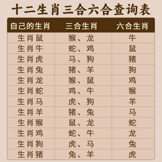 十二生肖三合六合手链 商品图2