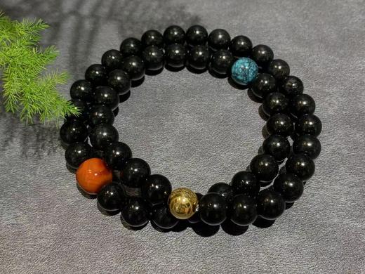 【御珠宫坊】墨玉子料珠串 商品图5