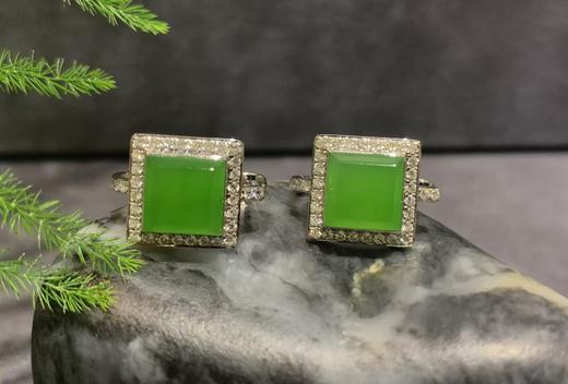 【御珠宫坊】金镶碧玉耳钉 商品图7