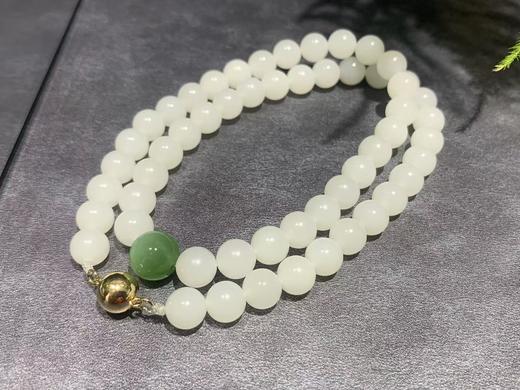 【御珠宫坊】羊脂白玉项链 商品图3