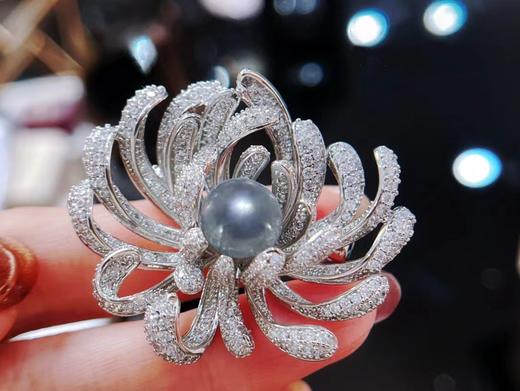 8mm-9mm akoya胸针 商品图1