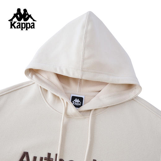 Kappa卡帕背靠背新款连帽运动卫衣男针织套头衫宽松休闲长袖上衣K0F12MT70 商品图2