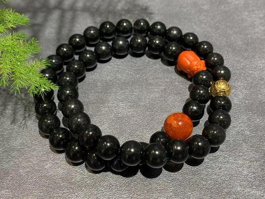 【御珠宫坊】墨玉子料珠串 商品图6