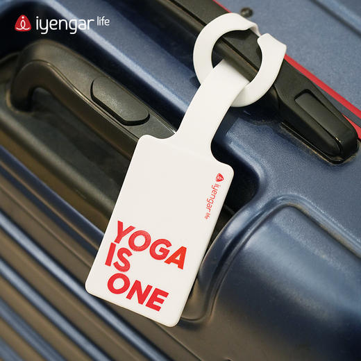 艾扬格 life F1089 硅胶瑜伽元素行李挂牌 旅行飞机行李箱吊牌行李牌挂牌托运牌旅游出差识别标识牌 商品图7