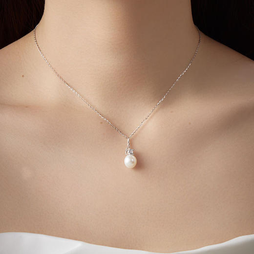 【贝诗珠宝】 人造珍珠首饰系列（人造澳白、大溪地、akoya、真多麻）项链手链耳钉 礼盒装 商品图1