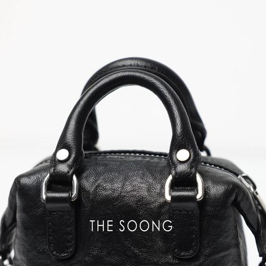 THESOONG’口红链条包’抓皱真皮羊皮高级感精致斜挎包HBBB4110 商品图3
