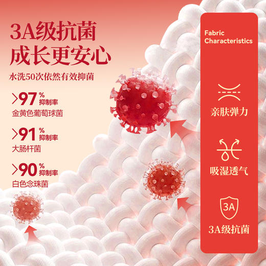 男童平角裤两件装春季新款安奈儿童装JB517043 商品图3