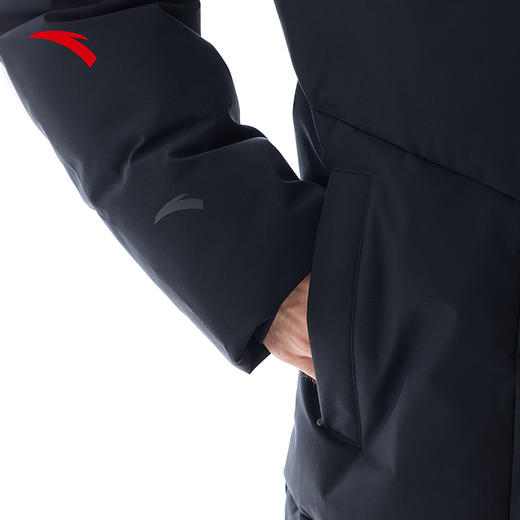 安踏速暖羽绒丨KT长款防泼水羽绒服男冬季新款棉服外套152511904 商品图3
