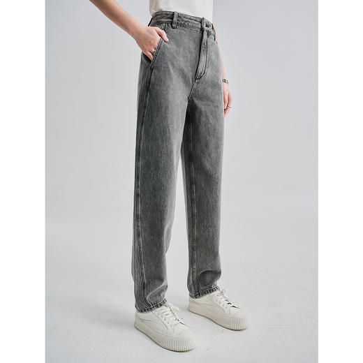 棉仓336619007-香蕉裤2.0立体藏肉显瘦牛仔裤 商品图1