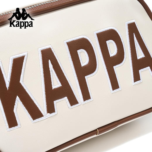 Kappa卡帕背靠背包包女式2025新款运动单肩包女斜挎包复古小方包K0F28BD10 商品图4