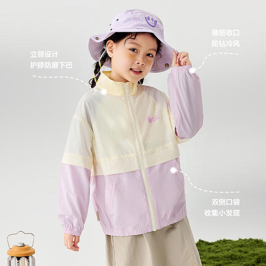 【小软皮】迷你巴拉男女童防水轻薄外套春季新款宝宝亲肤上衣 商品图4