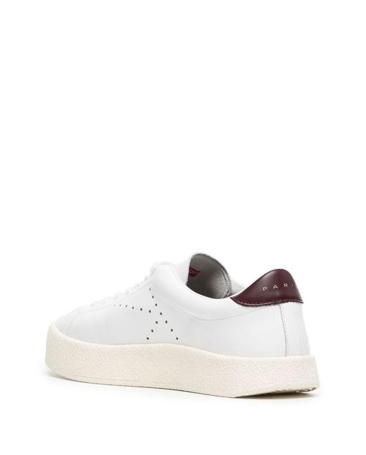 【特价商品不退不换】KENZO 运动鞋女  FC62SN030L50-01 WHITE.COW LEATHER【鞋底有膜，试穿小心】 商品图1