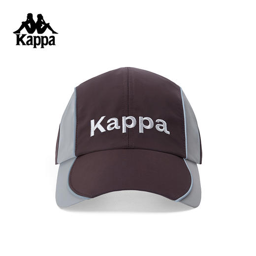 Kappa卡帕背靠背新款运动棒球帽男款户外鸭舌帽女款遮阳刺绣帽子K0FW8MB12 商品图0
