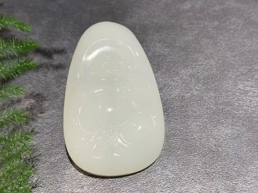 【御珠宫坊】羊脂白玉佛挂件 商品图6