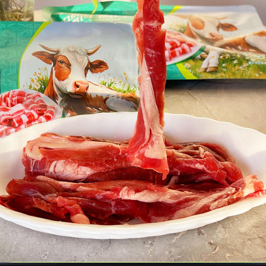 内蒙古草原有机牛肉片 商品图2