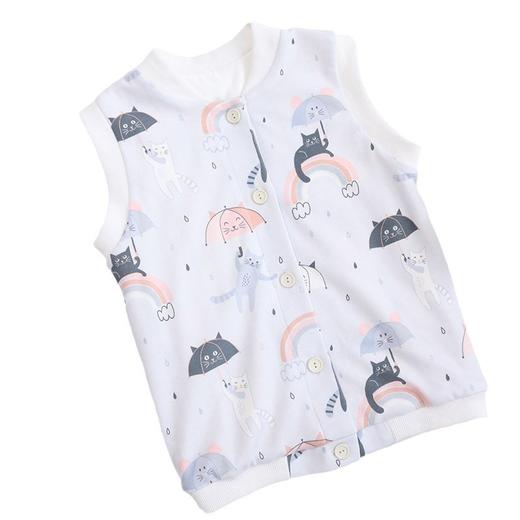 TG-TG03S342秋冬儿童款卡通外套桑蚕丝纯手工无异味学生真丝马甲保暖背心 商品图4