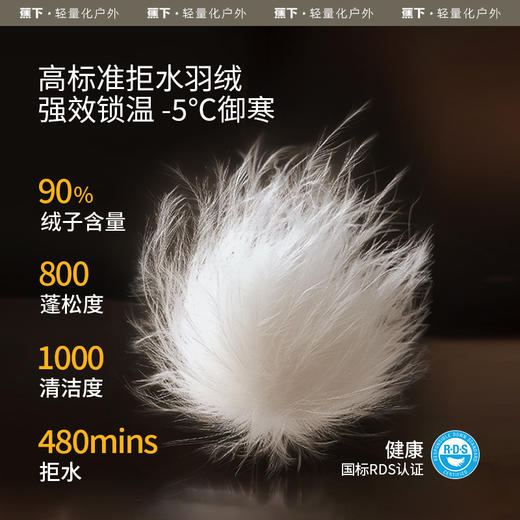 【蕉下精选】蕉下羽绒裙女秋冬季保暖A字高腰显瘦花苞半裙遮胯梨型防风半身裙HD17624 商品图1