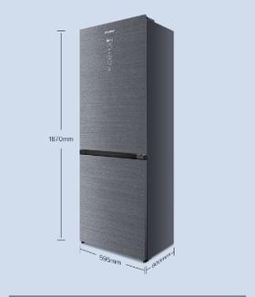 容声（202867）BCD-335WKR1DPGZA 超薄平嵌 335L风冷变频双门冰箱 青泽影