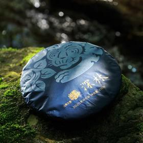 山青花燃  2020年深林  易武普洱茶生茶峡谷深涧野生古树茶饼250g