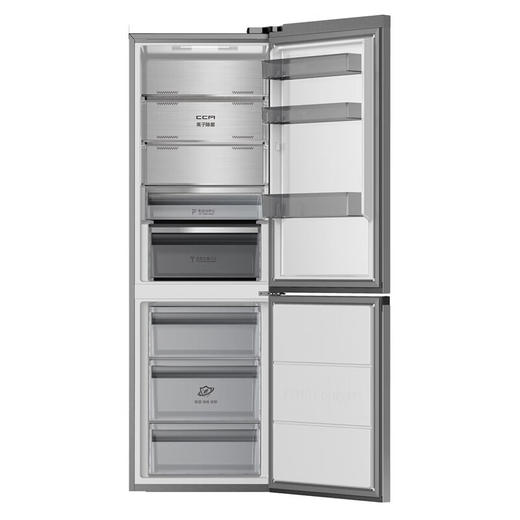 容声冰箱超薄平嵌 335L小型家用双门冰箱风冷变频 青泽影BCD-335WKR1DPGZA 商品图1