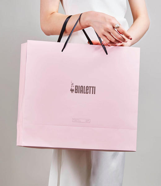 比乐蒂/Bialetti 粉色摩卡壶 手冲咖啡壶双阀意大利进口浓缩咖啡机伴手礼新婚礼物 粉色双阀礼盒 100ml 商品图4