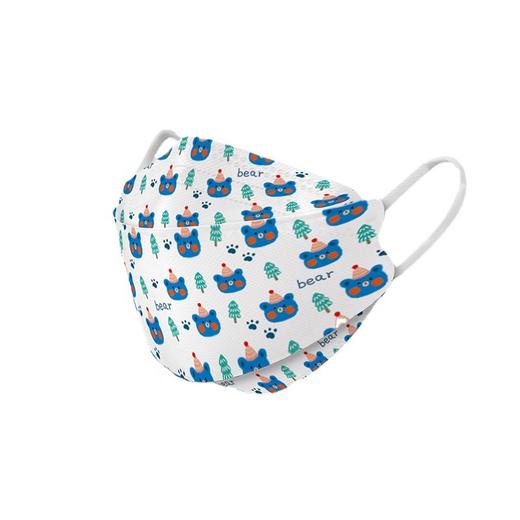 【39元30个 可任选3包新年KN95口罩】卫普盾儿童口罩4-12岁儿童专用立体防护口罩 四层防护/亲肤舒适/多重防护 独立包装 卡通口罩 商品图2