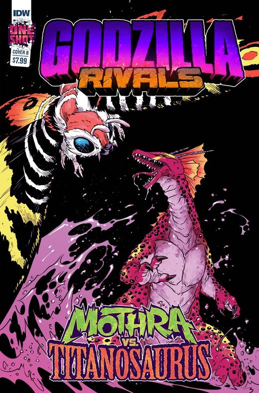 哥斯拉对手：摩斯拉大战泰坦巨龙 Godzilla Rivals: Mothra Vs. Titanosaurus 商品图1