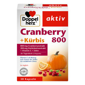 【德国双心】白南瓜籽油蔓越莓精华胶囊 30粒