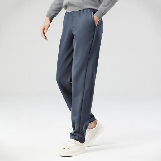 【高弹加绒】圣得西裤子男款秋冬运动裤男款直筒休闲裤 商品图4