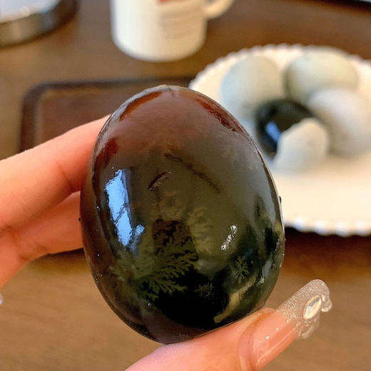 微山湖区万盛德稻壳松花蛋 10枚/20枚 家庭装礼盒装 商品图7