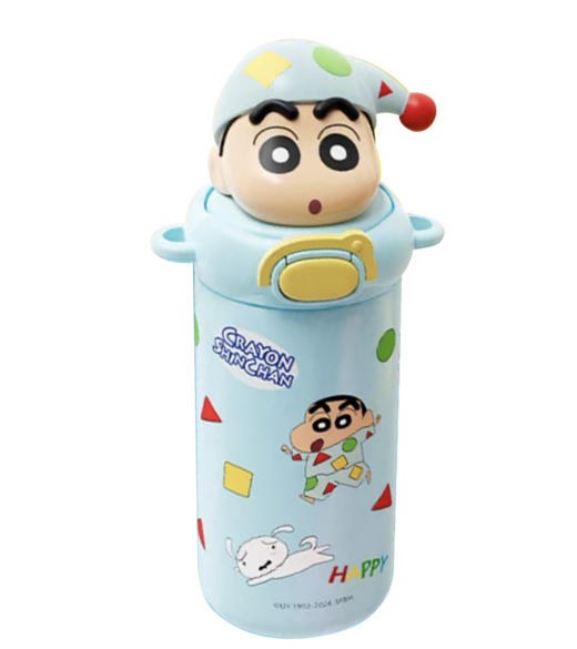 【王小卤X蜡笔小新】正品联名款保温杯304不锈钢材质食品安全级别（随机发货款式无法指定） 商品图4