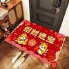 【蛇年红门垫】新年入户 门口垫 喜庆中国风 进门地毯 红色家用脚垫地垫 商品缩略图4