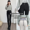 【加厚貂绒高腰小黑裤】【专柜品质】冬季女装高腰紧身加绒加厚收腹芭比外穿小黑裤 商品缩略图0