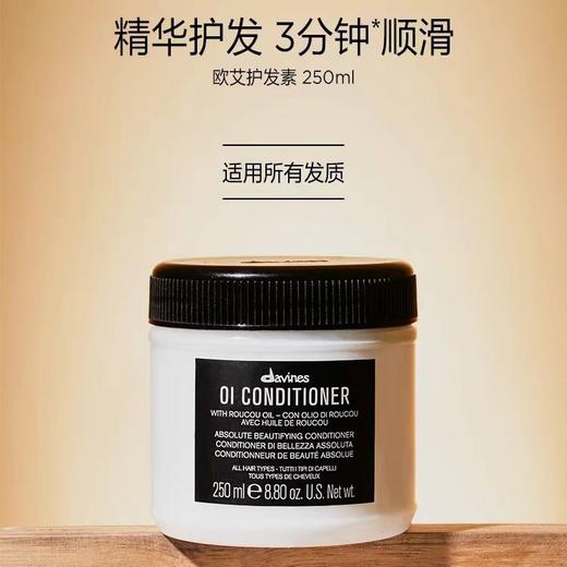 Davines大卫尼斯欧艾护发素250ml全效奢护高级木质香调滋养顺滑 商品图1